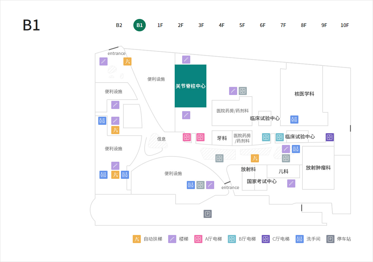 人工关节中心 위치이미지